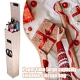 thumbnail image 3 of Organizador de papel de regalo, bolsa impermeable para guardar rollos de papel de regalo con asa reforzada y bolsillo lateral para 9 rollos estándar., 3 of 8