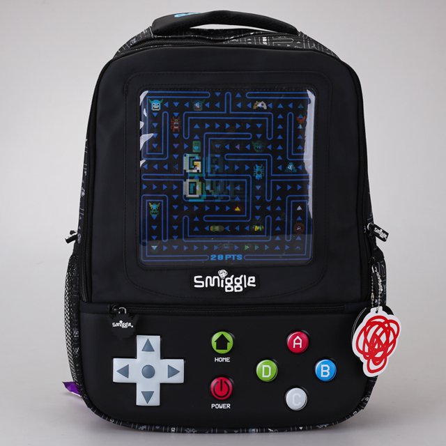 Sac à Dos pour Adolescent, Grande Capacité, Forme de Dessin Animé avec Stylo Pailleté-SinKeeU