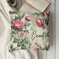 thumbnail image 3 of Vintage Farmhouse Flower Pillow Covers  Retro Farmer's Market Truck Fresh Blooms Flower Farm Home Décor Throw Pillow Case Cushion Cover for Sofa, 3 of 5