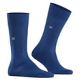 thumbnail image 2 of Burlington Calcetines Hombre - DUBLIN, Calcetín Corto, Logo, Talla Única, Color Sólido Azul (Night blue) 40-46, 2 of 6