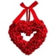 thumbnail image 2 of Decoraciones para el día de San Valentín, adornos para el día de San Valentín, regalos para el día de San Valentín Corona para el día de San Valentín Corona decorativa artificial en forma de corazón D, 2 of 9