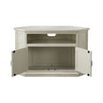 thumbnail image 4 of Martin Svensson Home Rustic Corner TV Stand for TVs up to 55", White, 4 of 7