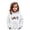 White, variant on LIUYUNNN Boy Girl Hoodie Long Sleeve Soft Sweatshirt Graphic Hoody Kids Cute Pullovers Top Clothes Girls Hoodies with Ears, Size 5-6 Years