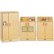 Natural Birch 3-pc Play Kitchen Set