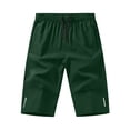 thumbnail image 6 of Horkkom Mens Shorts Solid Color Summer Gym Shorts Running Outdoor Workout Shorts with Pockets, S-2XL, 6 of 6