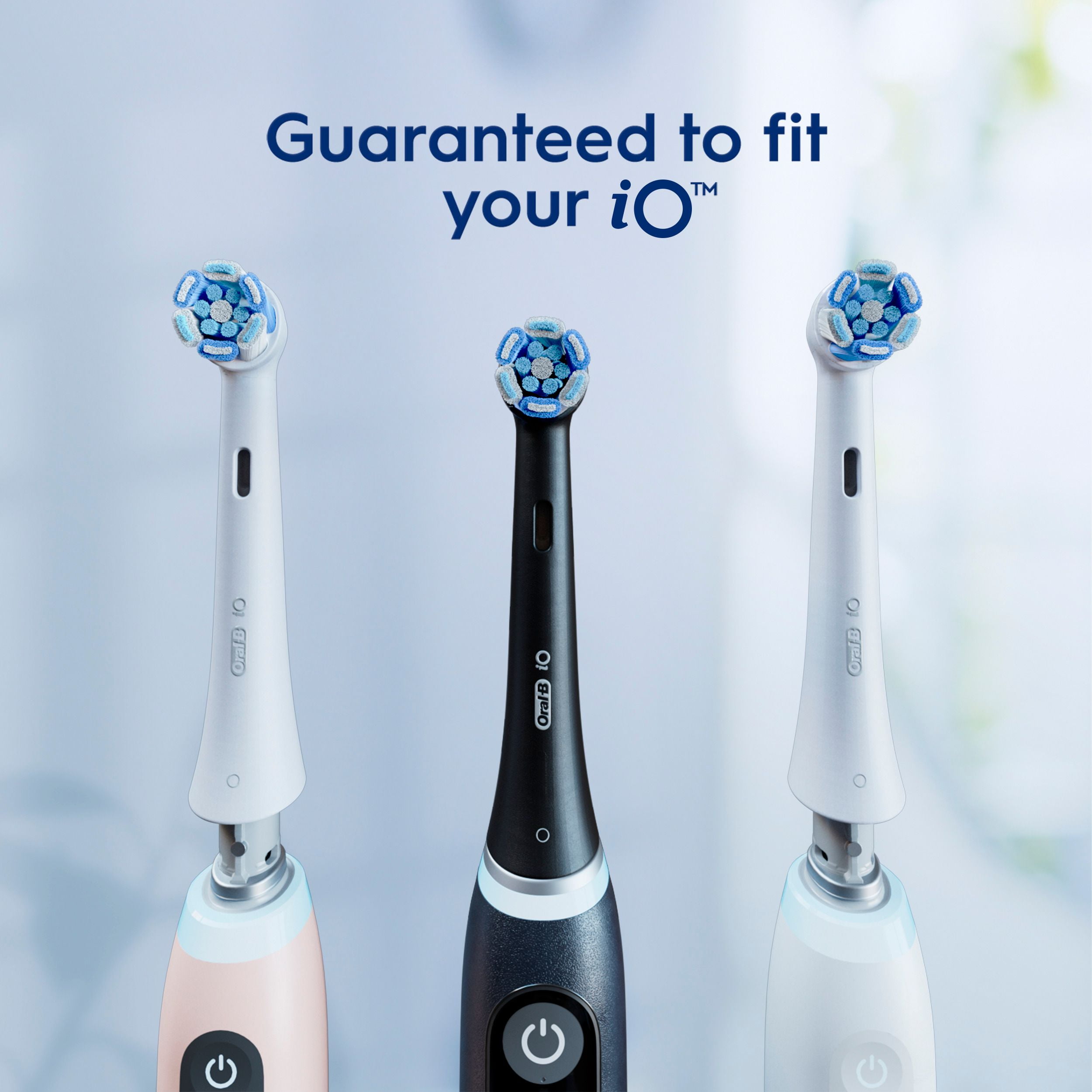 Oral-B iO Ultimate Clean Replacement Brush Heads, Black