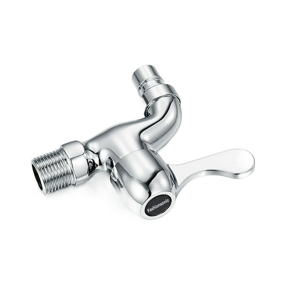 Fashionsonic Tap water faucets,Stainless Steel Wall Mounted Water Dispenser Faucet Balcony Mop Sink Faucet Single Handle Cold Water Tap