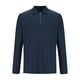 thumbnail image 3 of pstuiky camisas de manga larga para hombre, Camiseta de culturismo informal con cuello alto y cremallera, manga larga y elástica, para hombre camisetas de hombre xxl, 3 of 5