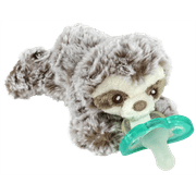 RaZbaby RaZ-Buddy JollyPop Pacifier Holder with Removable Baby Pacifier - Sam Sloth by Razbaby