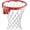 Breakaway - Pro Image - Orange, variant on Spalding Regulation Size 18" Steel Basketball Rim with Net Included | Choose from Fixed or Breakaway | Replacement Rim for Indoor or Outdoor Hoop