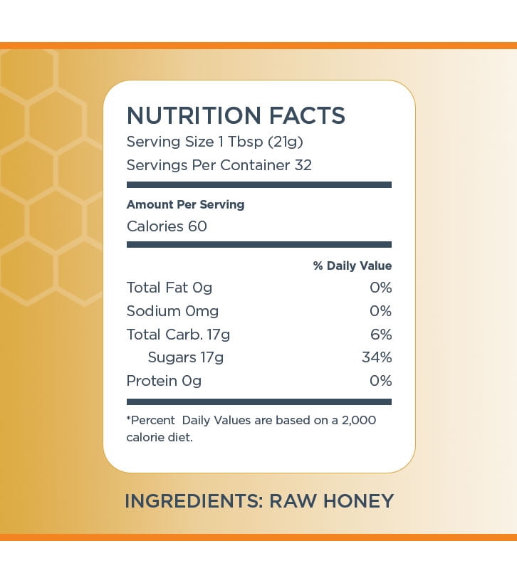 High Mountain Honey Premium Raw Honey (Stone Fruit, 24 oz.)