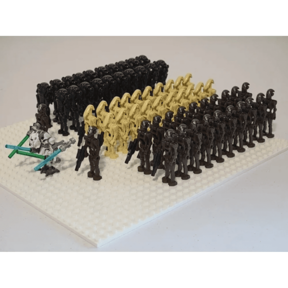 63 Pcs Space Wars Battle Droids Minifigures Action Figures Building Blocks Toys
