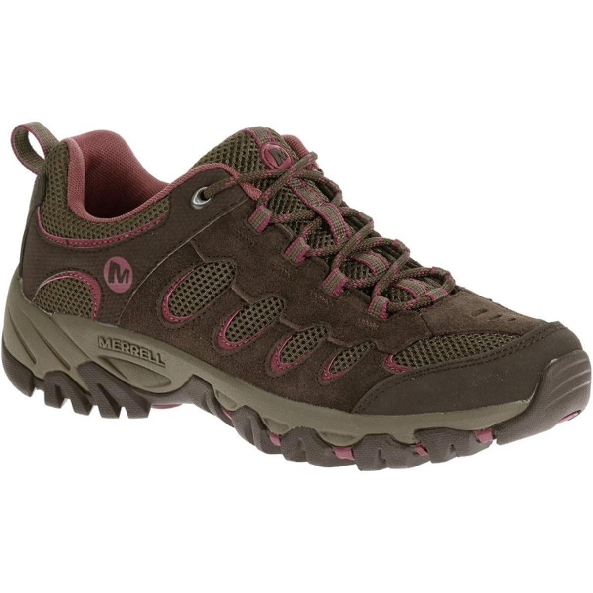 Merrell Ridgepass WaterProof Women's Espresso/Blushing Hiking Shoes 5M ...