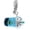 Blue, variant on O Cat Milk Tea Bag Charm Keyring Acrylic Keychain Fashionable Couple Phone Pendant