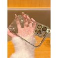 thumbnail image 3 of Brillo de estrella galvanizado con protección de lente para iPhone 15Pro Max 14Plus 13 12 11 Pro max funda para teléfono móvil, 3 of 5