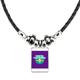 thumbnail image 1 of tranquila noche de sueños collar a mano colgante de cuerda de cuero Unbranded M, 1 of 3