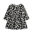 thumbnail image 2 of Esaierr Spring Fall Baby Girls Dresses Toddler Kids Girls Floral Print Casual Dress A-Line Twirly Dress Party Princess Dress for Baby 6M-6Y, 2 of 8