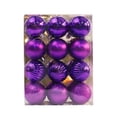 thumbnail image 1 of Teissuly 24Pcs Christmas 5cm Balls, Electroplated Balls, Christmas Tree Decorations, Hanging Decorations, Festive Atmosphere And Christmas Balls Teissuly WER202311273812, 1 of 8