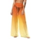 thumbnail image 2 of Pincandy Women's Cover Up Pants Sheer Sarong Coverups Summer Boho Beach Pant Elastic Waist Palazzo Cover Up Pants, 2 of 7