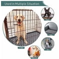 thumbnail image 5 of Dog Crate Pad 24x17 inch Gray Memory Foam Dog Bed Mat for Small Dog Cat Grey Washable Puppy Sleeping Bed Anti Slip, 5 of 7