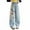 Z5-Yellow, variant on Girls Wide Leg Jeans,High Waisted Flared Denim Pants For Teen Girls Embroidered Back Pockets Distressed Wide Leg Casual Jeans Comfortable Stretch Soft Fabric Everyday Wear 9-10 Years,Z5-Yellow