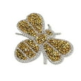 thumbnail image 4 of Animals Rhinestone Appliques, Exquisite Workmanship Small Bee Rhinestone Patches Hot Melting Adhesive  For DIY Crafts, 4 of 8