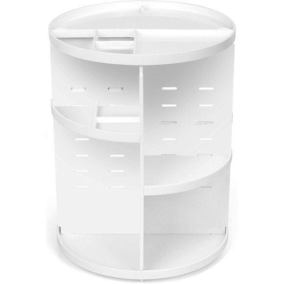 360° Rotating Makeup Organizer, Spinning Bathroom Organizer Countertop, Cosmetic Organizer Makeup Holder Shelf, Make Up Organizers and Storage for Bedroom,
