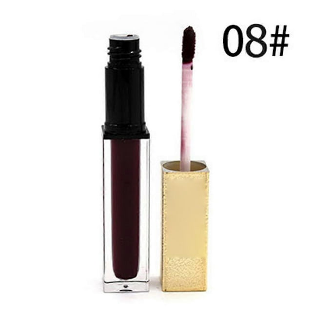 KAQIYA Eight Colors Bright Waterproof Long Lasting Matte Liquid Lipstick 9014 08