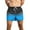 Blue, variant on XFLWAM Mens Swimming Trunks Gradient Color Quick Dry Shorts Beach Board Shorts Swimwear with Mesh Lining Pink S