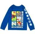 thumbnail image 4 of Marvel Spider-Man and Avengers Long Sleeve T-Shirt 2-Pack for Boys, Spiderman and Avengers Boys Long Sleeve Tees Bundle Set (Size 4-16), 4 of 7