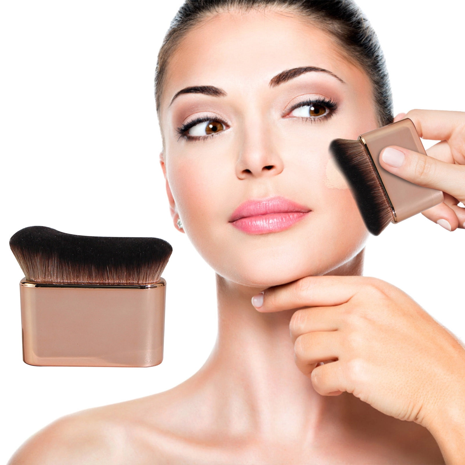 EJWQWQE Wave Foundation Brush Makeup Brush Large Base Makeup Multi