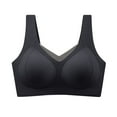 thumbnail image 2 of Amidoa 18-Hour Ultimate Lift Bras for Older Women Training Push-up Black Solid Bralette Women Lingerie L, 2 of 9