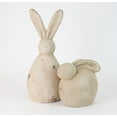 thumbnail image 2 of SET OF TWO RABBIT SCULPTURES, 2 of 2
