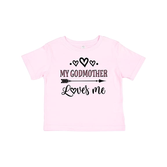 Inktastic My Godmother Loves Me Girls Girls Baby T-Shirt