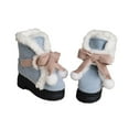 thumbnail image 3 of Zapatos de muñeca femenina a escala 1/4, accesorios de disfraz realistas encantadores en miniatura para Azul, 3 of 9