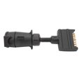 thumbnail image 3 of Enchufe adaptador para remolque, conector de cableado sencillo de operar, hembra redonda a macho plano, 7 pines, para caravana y barco, 3 of 12