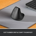 thumbnail image 2 of Logitech Lift Left Souris Ergonomique Verticale - Graphite, 2 of 9