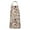 Brown Mushroom Line, variant on Brown Mushroom Line Light Pattern Apron-Garden Aprons for Women with Pockets-Cotton Linen Waterproof Kitchen Cooking Gardening Aprons Adjustable for Kitchen,Cooking,BBQ and Salon 33x27 Inch