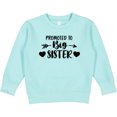 thumbnail image 2 of Inktastic Promoted to Big Sister Arrows and Hearts Toddler Sweatshirt, 2 of 4