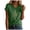 Green, variant on Women's T-Shirts V-Neck Tee Mystical Moon Graphic Shirts Vintage Short Sleeve T Shirt for Summer (Blue, XL)