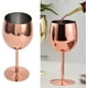 thumbnail image 2 of Copa de vino tinto de 350 ml, copa de acero inoxidable para cóctel, copa de champán para cocina, fiesta, bar, cocina, fiesta, celebración, 2 of 7
