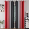 thumbnail image 2 of Cortinas Estelar Textiler Ombre Blackout 132 x 274 cm, 2 paneles, 2 of 9