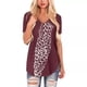 thumbnail image 1 of Gibobby Blusa Casual de Mujer Camiseta manga corta informal con cuello en V estampada para mujer(H,G), 1 of 5
