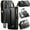 Black, variant on Crossbody for Samsung Galaxy S25 Plus Case Wallet【RFID Blocking】with 10-Card Holder Zipper Bills Slot, Soft PU Leather Magnetic Shoulder Wrist Strap for Samsung Galaxy S25 Plus Wallet Case Women