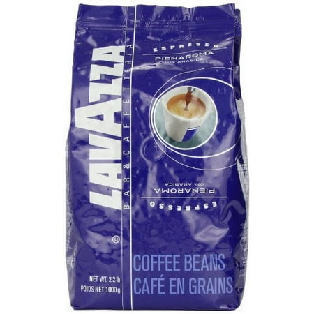 Lavazza Pienaroma Whole Bean Espresso, 2.2-Pound Bag