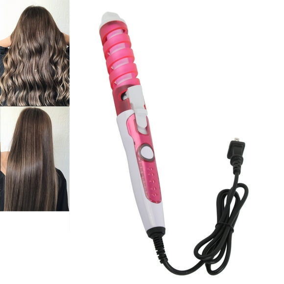 Spiral Hair Curler, and Shiny Curls, Repair Damaged Hair, Heat Insulating Design, Fast Heating, Intelligent Temperature Control, Suitable for Dry Hair