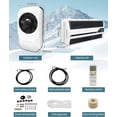 thumbnail image 7 of Aspligo 10000 BTU 12V Truck Air Conditioner, DC Inverter Split System, Pre-Charged Refrigerant, Plug & Play Installation for Semi-Trucks Trailers Heavy Equipment, 7 of 7