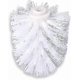 thumbnail image 3 of Pack Wc Spare Brush Head White Spare Brushes White Brush Head Individually Replaceable White Toilet Brush Toilet Brushes Toilet Brushes 6 Spare Toilet, 3 of 5