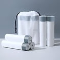 thumbnail image 5 of y Garbage Bag, Household White Garbage Bag, Drawstring Style Large Garbage Bag, Student Dormitory Closing Style Drawstring Bag., 5 of 5