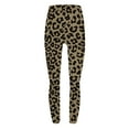 thumbnail image 5 of QUNYINEY Casual Leggings for Women Tummy Control Leopard Print Yoga High Waist Trousers Slim Workout Women Pants, 5 of 5